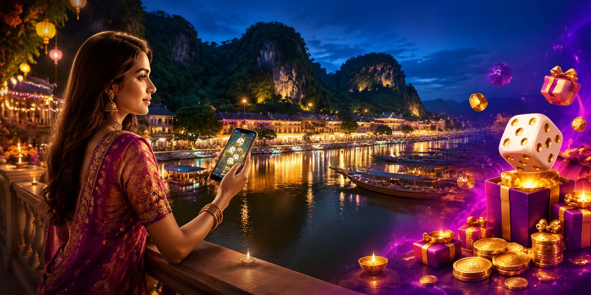 Permainan dadu gaya Melayu Ipoh bersuasana kasino di win11